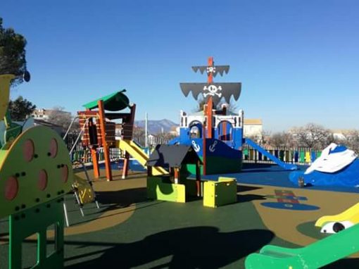 Parque Infantil y Suelo de Caucho Mancha Real (Jaén)