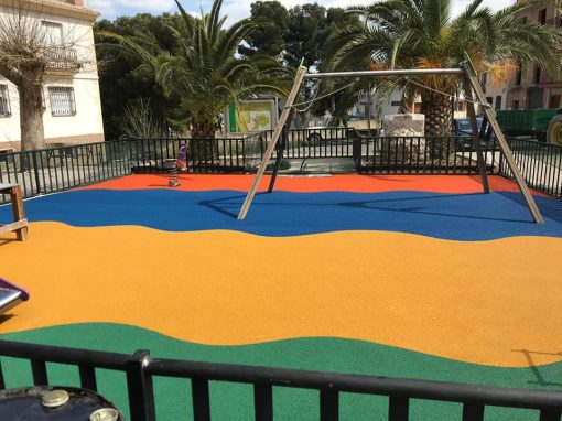 Instalación de Suelo de Caucho EPDM Albanchez de Magina (Jaén)