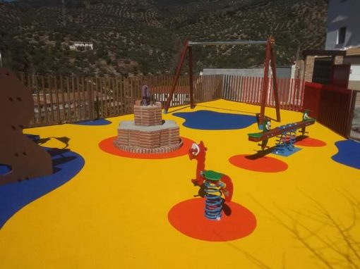 Suelo de Caucho EPDM Valdepeñas (Jaén)